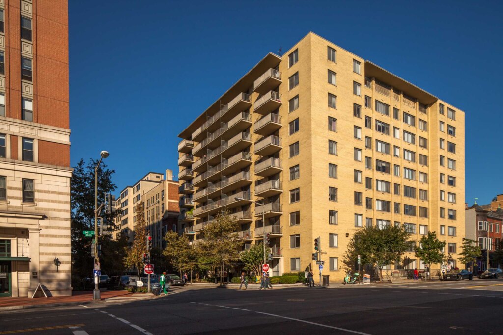 The Seville dc apartments Exterior